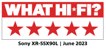 55 X90L What HiFi 5 star Awarded to 55 1