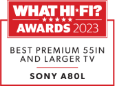 A80L Best premium 55in and larger TV 1