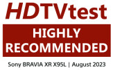 HDTV Test Recommended X90L 1