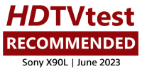 HDTV Test Recommended X90L 3
